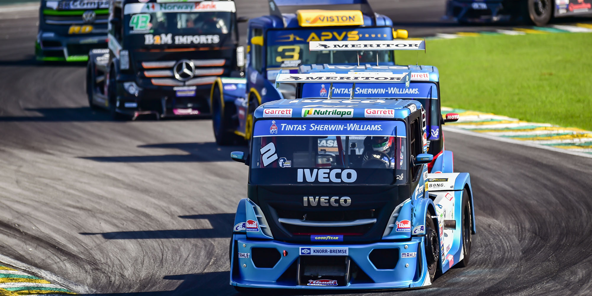 Iveco Usual Racing chega a Tarumã no top3 da classificação da Copa Truck