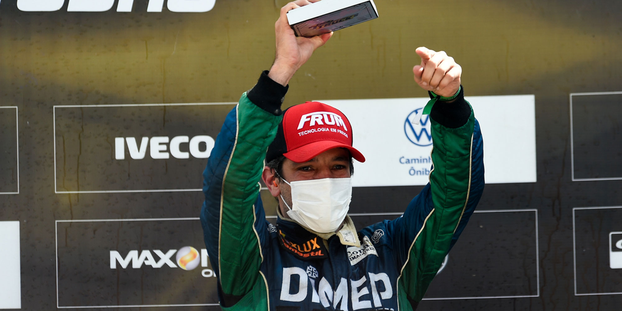 Rodrigo Pimenta celebra primeiros pódios da carreira na Truck