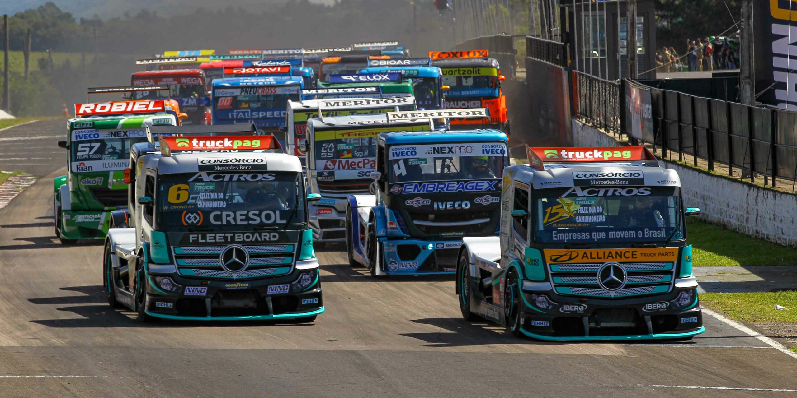 Vendas abertas para as etapas da Copa Truck e da NASCAR Brasil em Tarumã