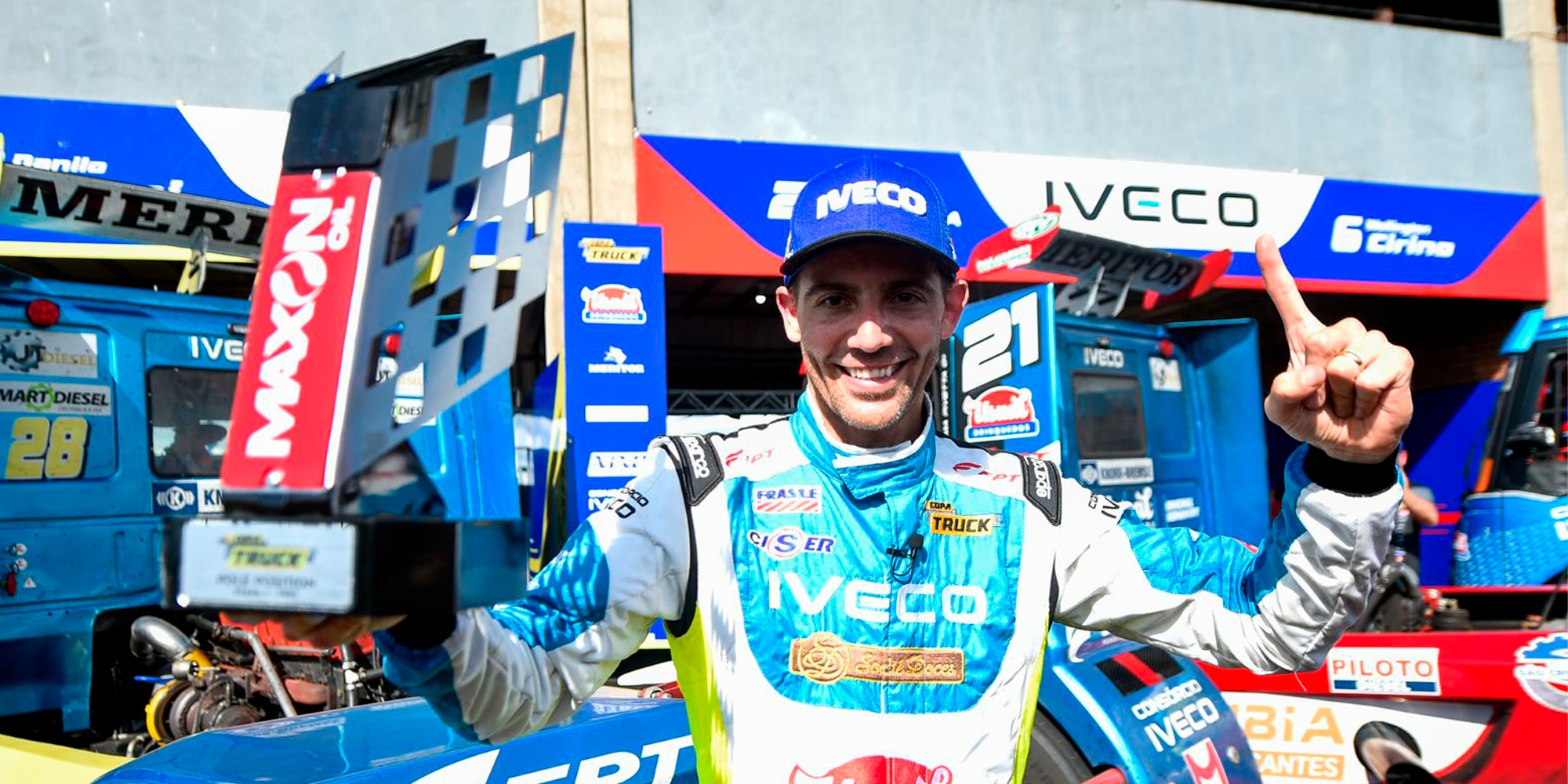 Danilo Dirani coloca Iveco na pole position da Copa Truck em Campo Grande