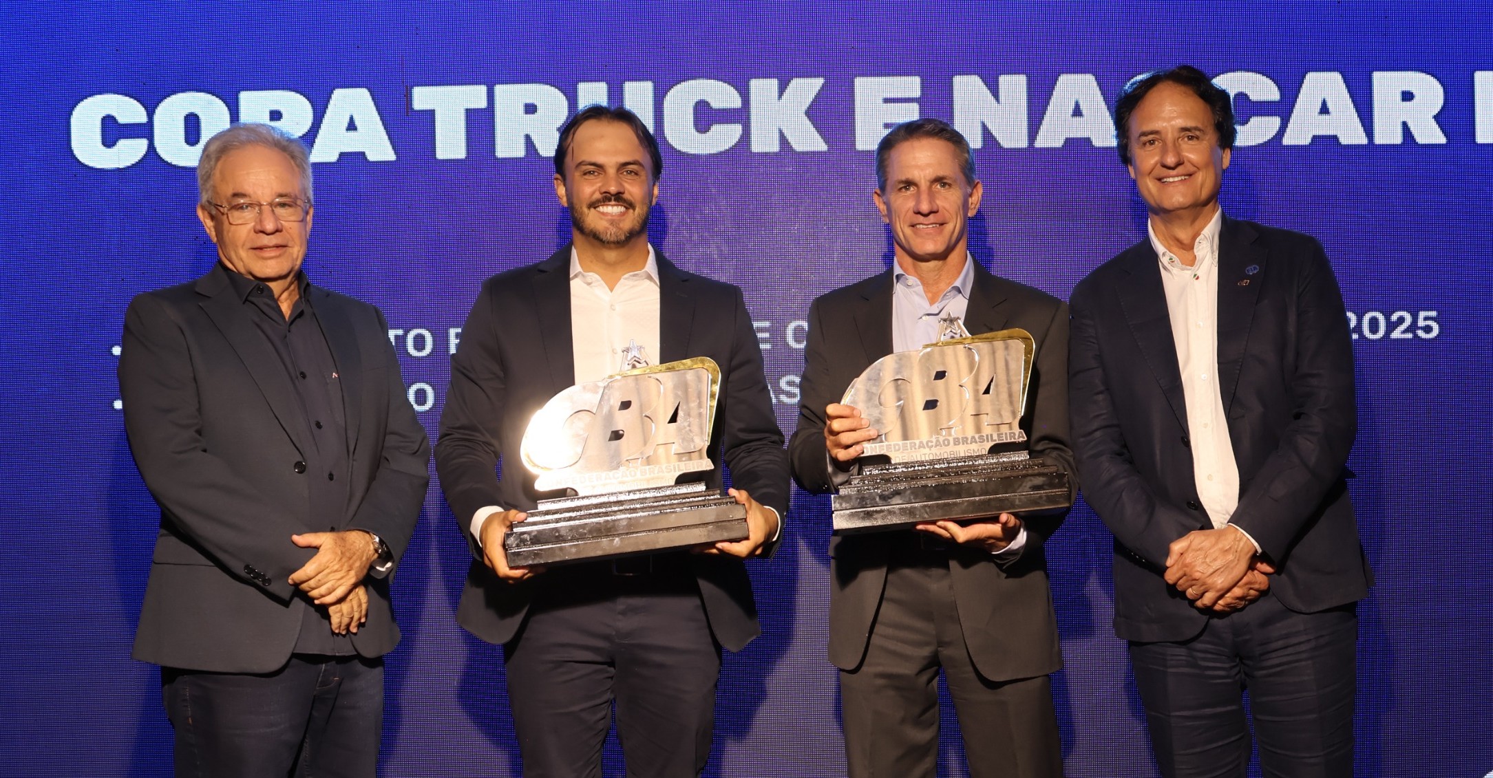 Campeões, Giaffone e Perdoncini são premiados em São Paulo