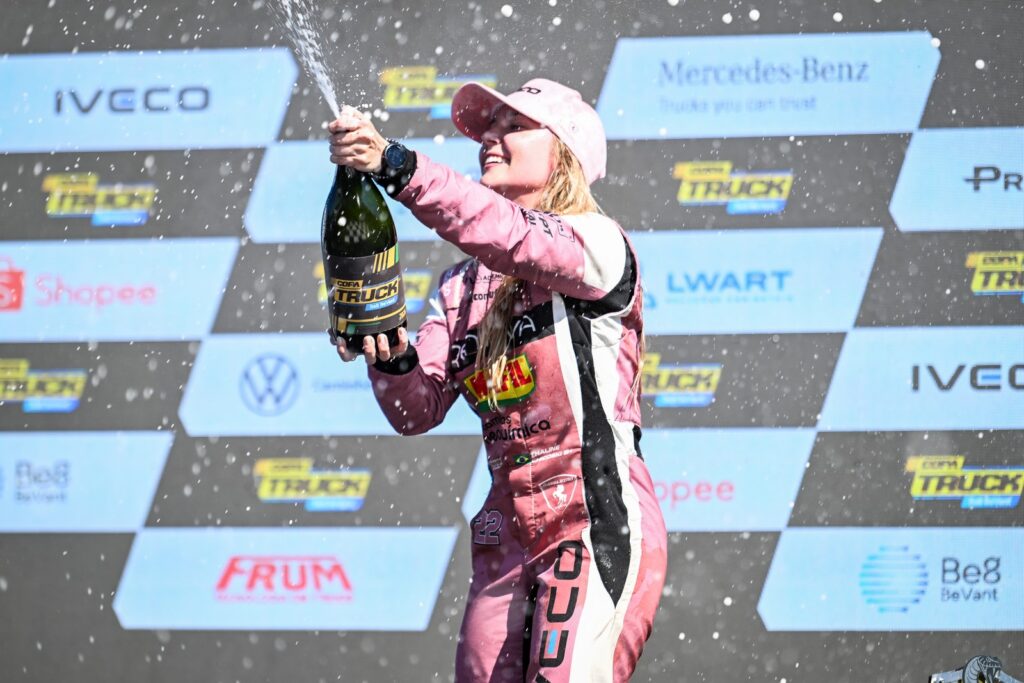 Thaline Chicoski fatura 1º pódio da Cavaleiro Sports na Copa Truck