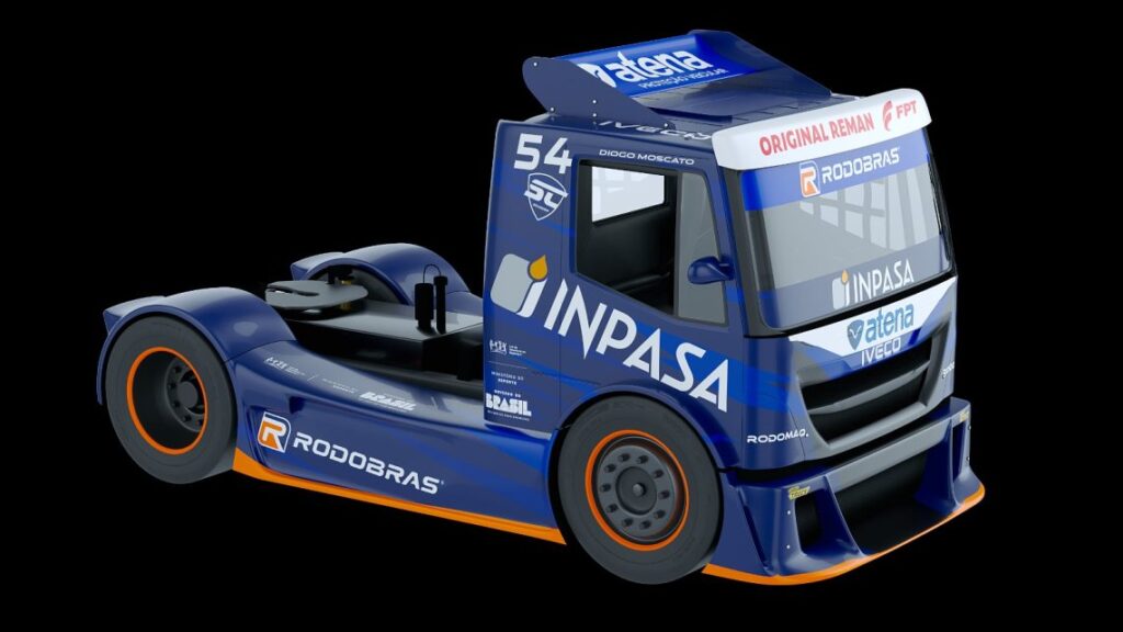 Diogo Moscato traz novo layout em seu Iveco #54 para Interlagos