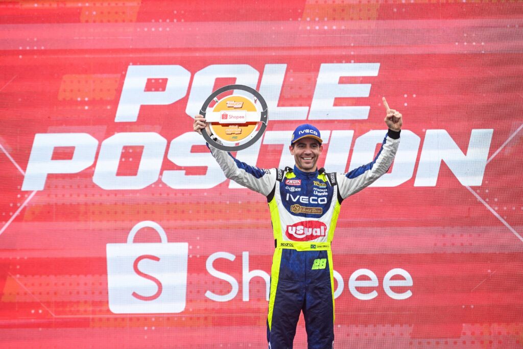 Dirani leva Troféu Shopee Pole Position na chuva em Cascavel